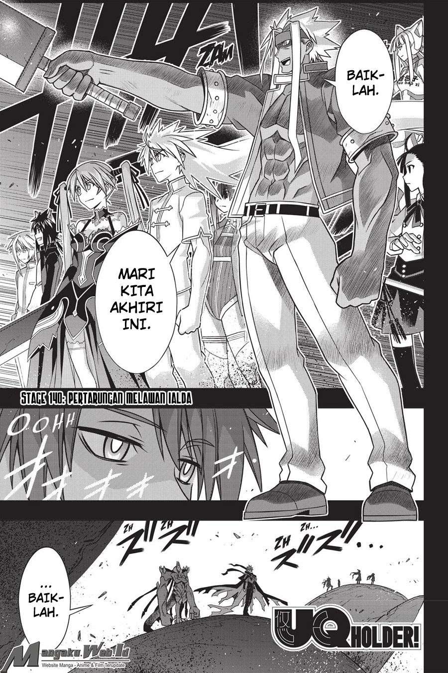 UQ Holder! Chapter 140 - halaman 2