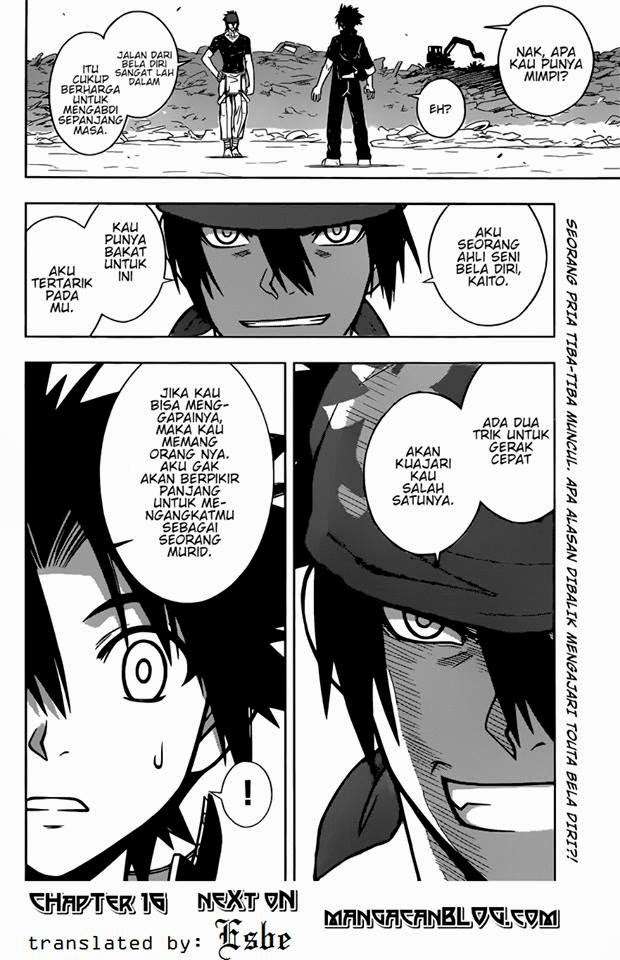 UQ Holder! Chapter 15 - halaman 17