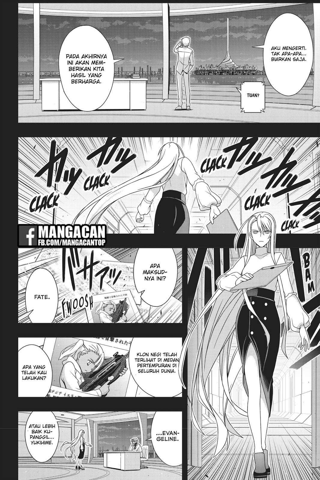 UQ Holder! Chapter 150 - halaman 23