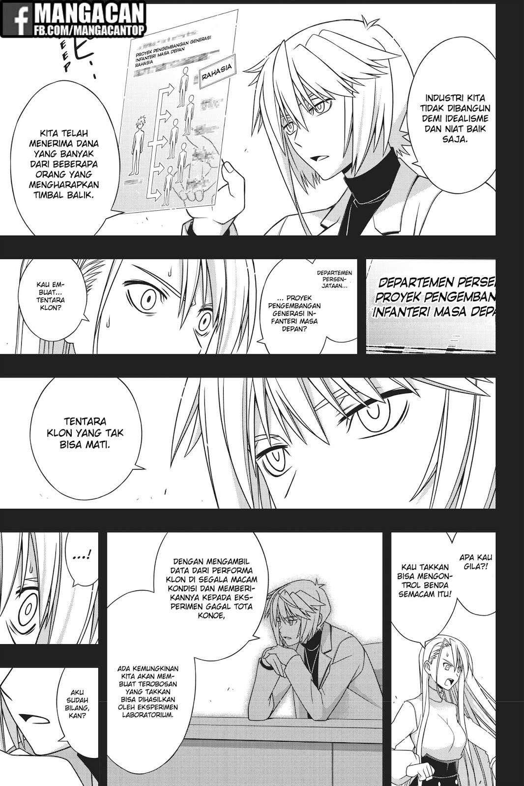 UQ Holder! Chapter 150 - halaman 24
