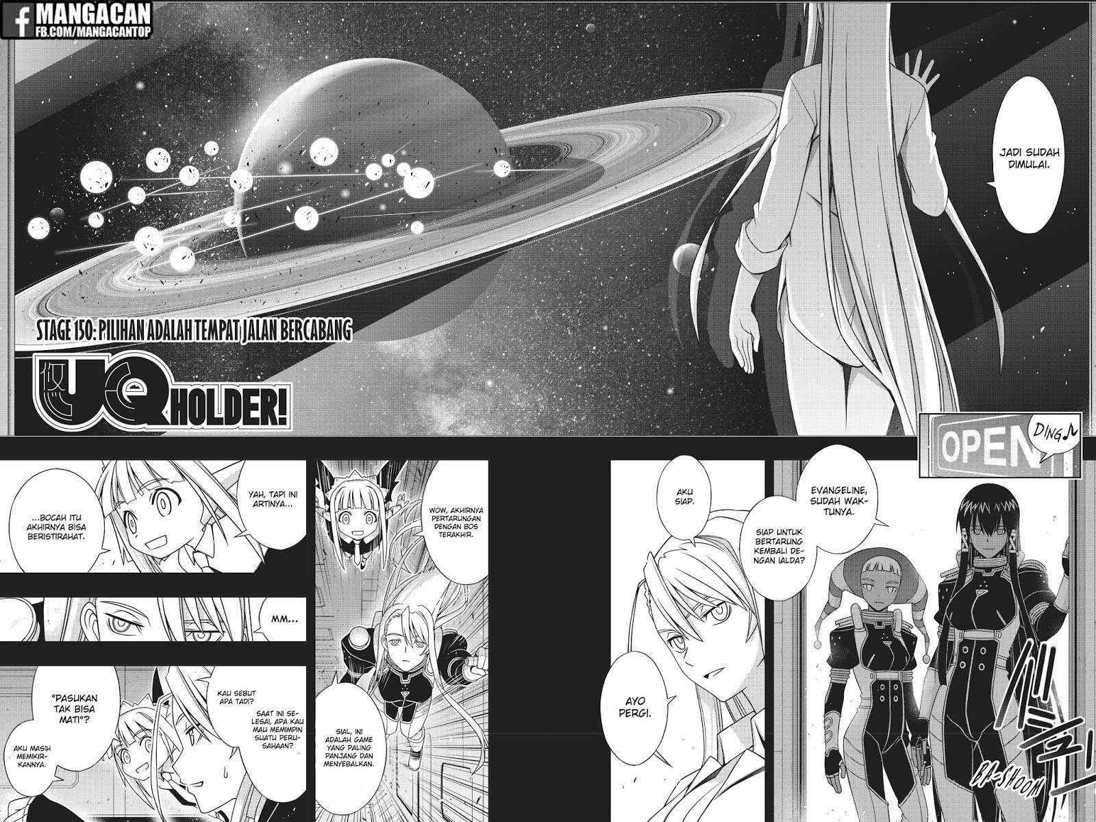 UQ Holder! Chapter 150 - halaman 3