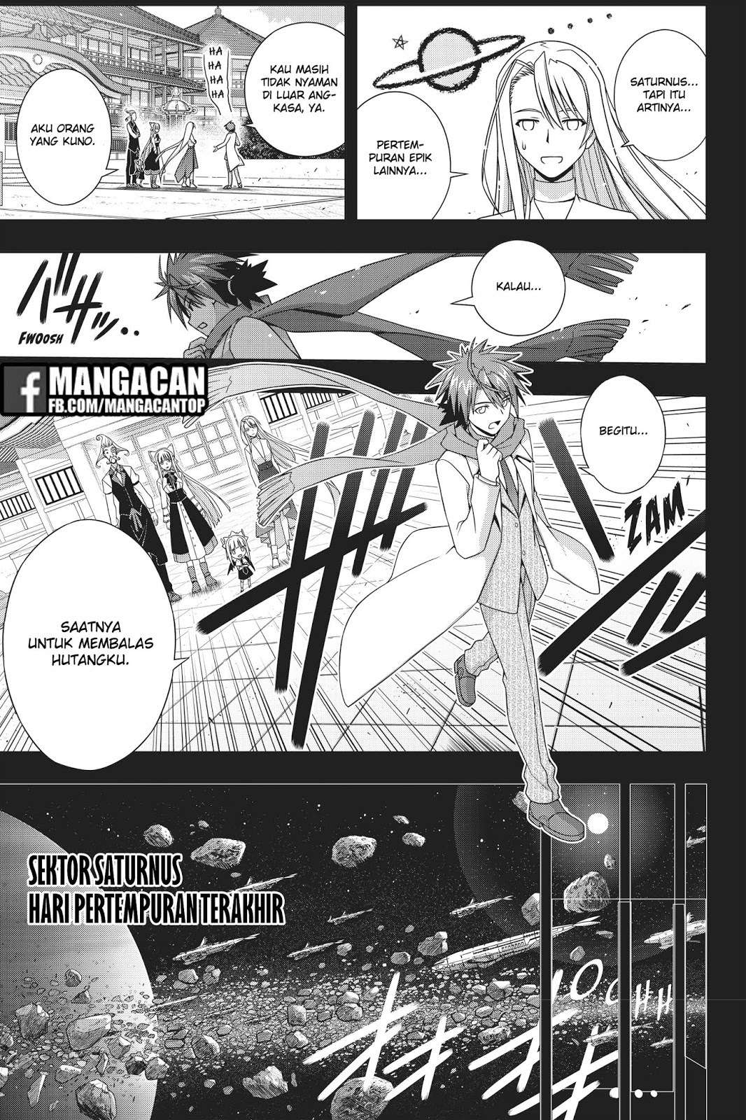 UQ Holder! Chapter 150 - halaman 9
