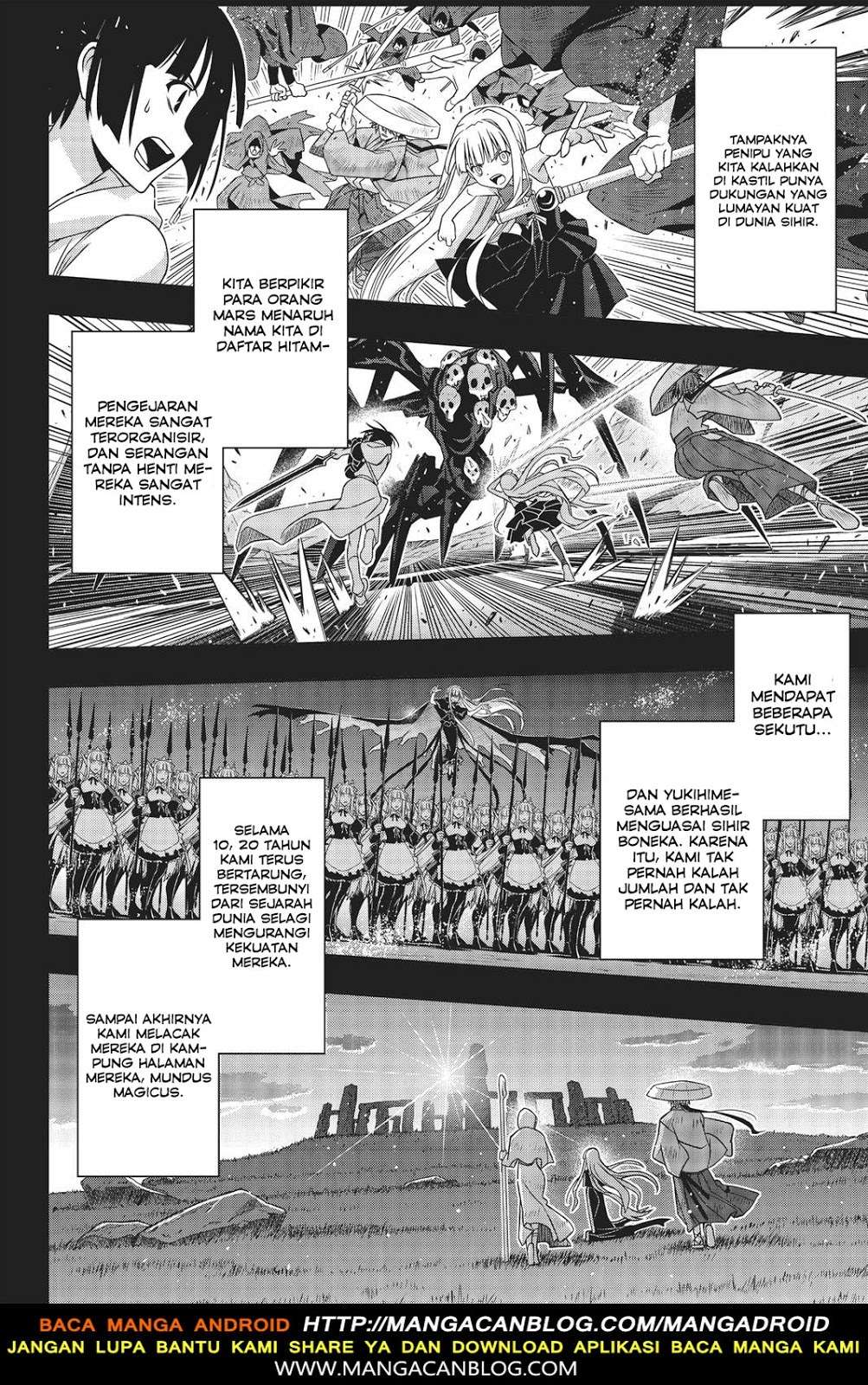 UQ Holder! Chapter 153 - halaman 37
