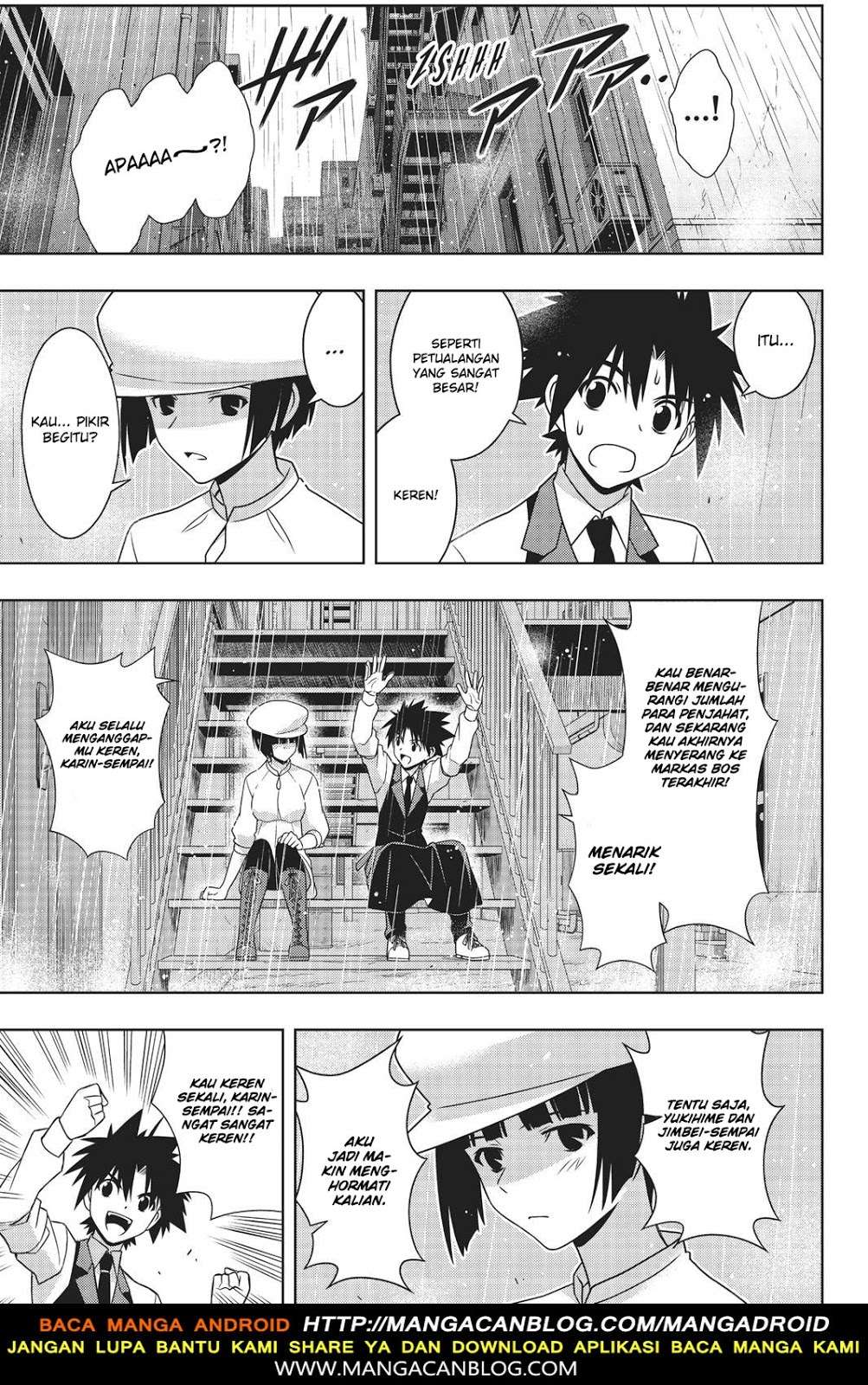 UQ Holder! Chapter 153 - halaman 38