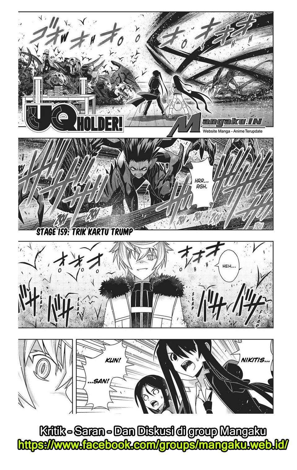 UQ Holder! Chapter 159 - halaman 3