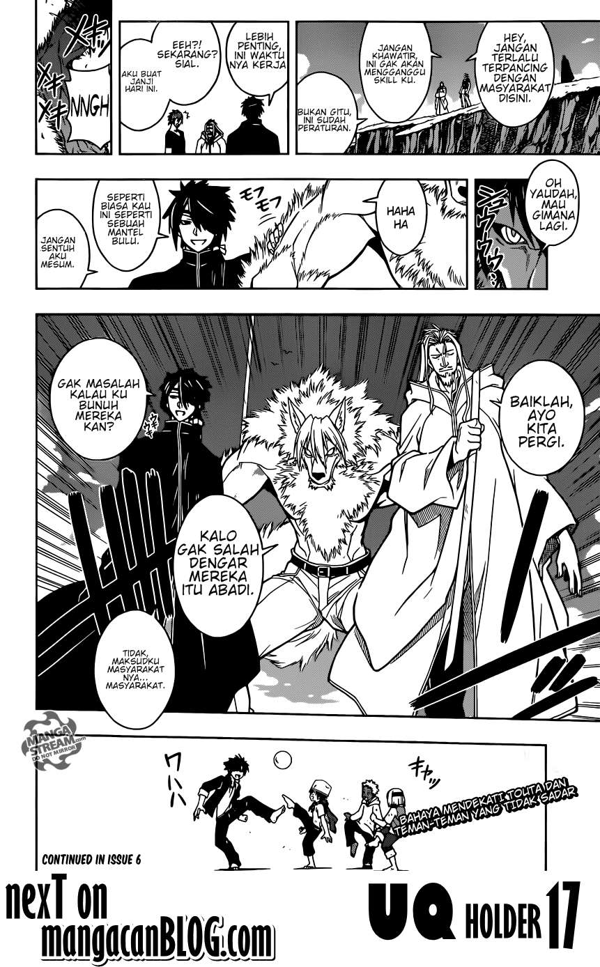 UQ Holder! Chapter 16 - halaman 18