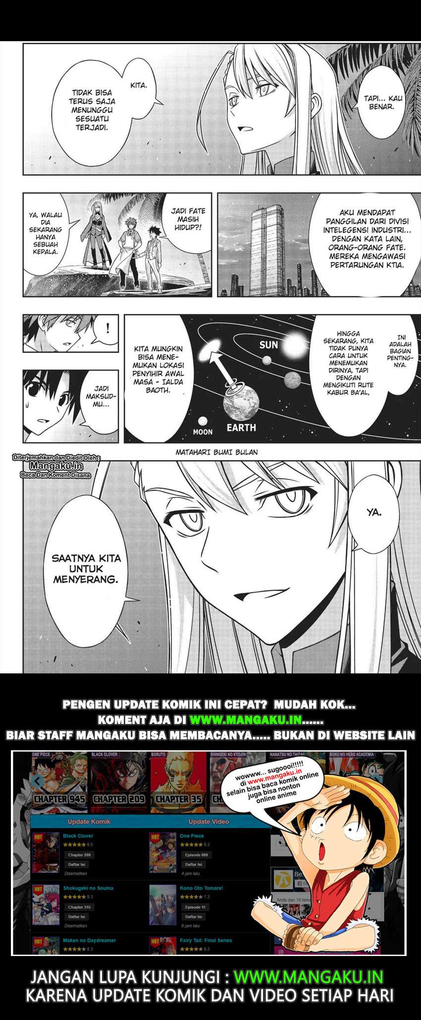 UQ Holder! Chapter 166 - halaman 40