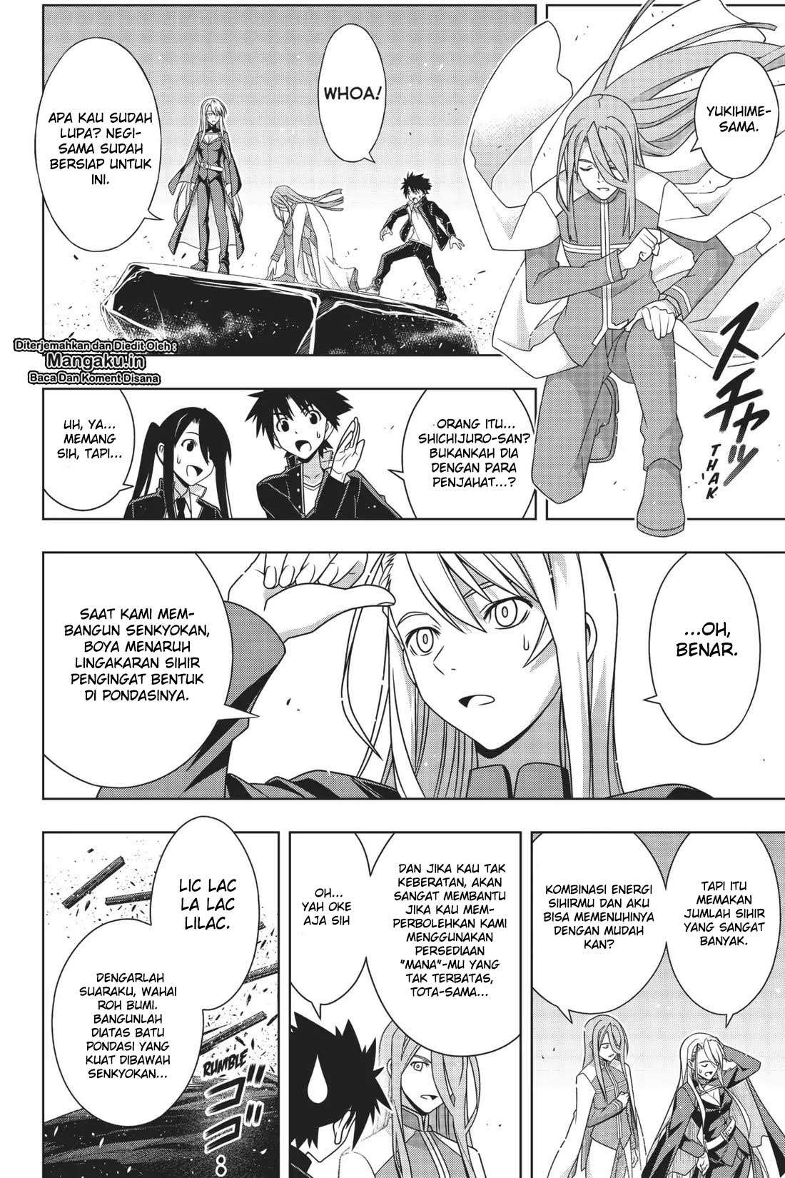 UQ Holder! Chapter 166 - halaman 5