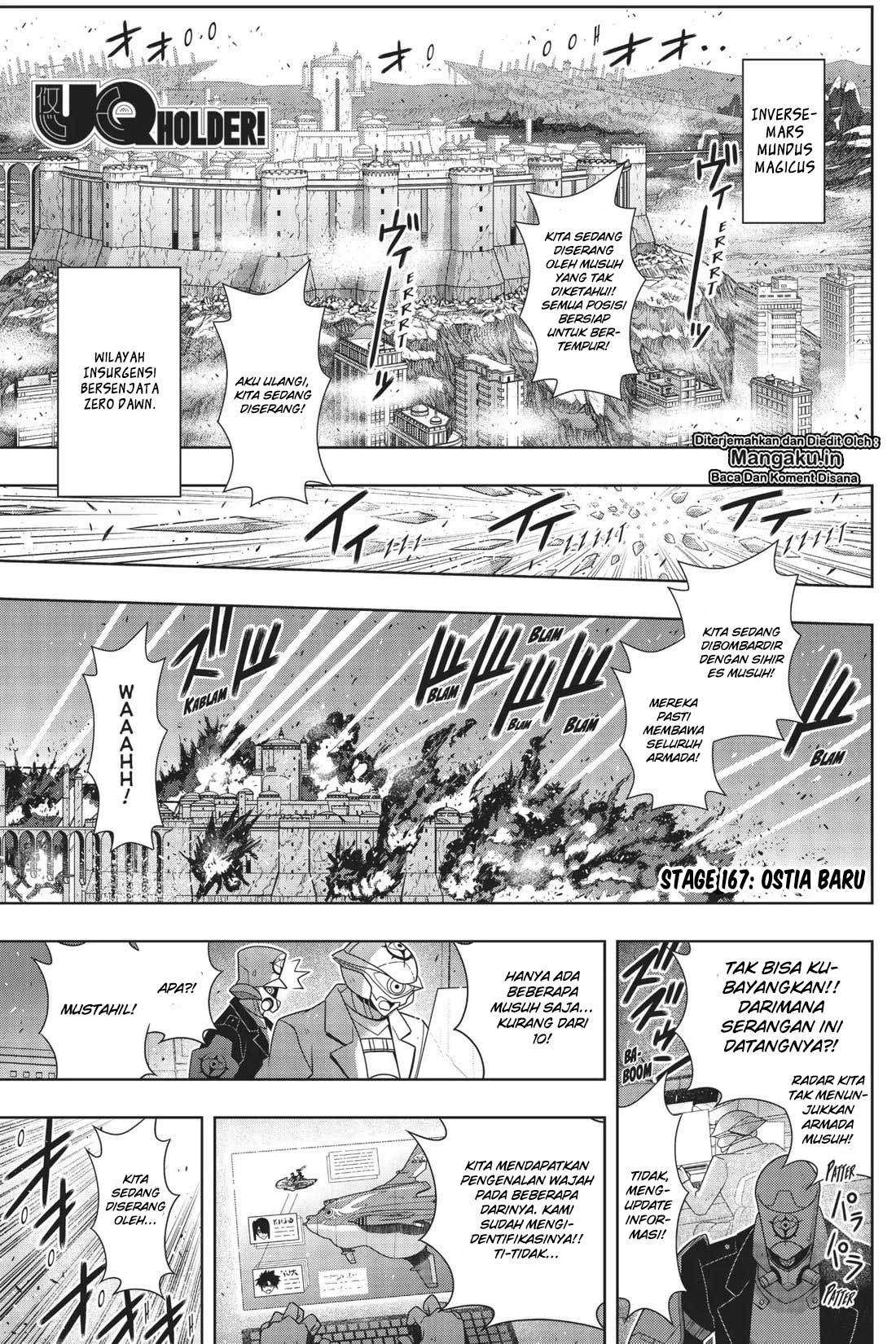 UQ Holder! Chapter 167 - halaman 3