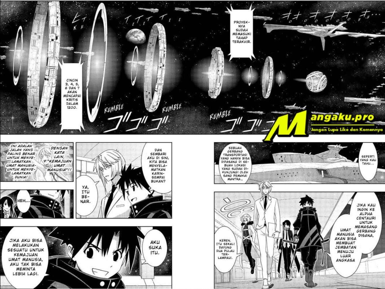UQ Holder! Chapter 182.2 - halaman 2