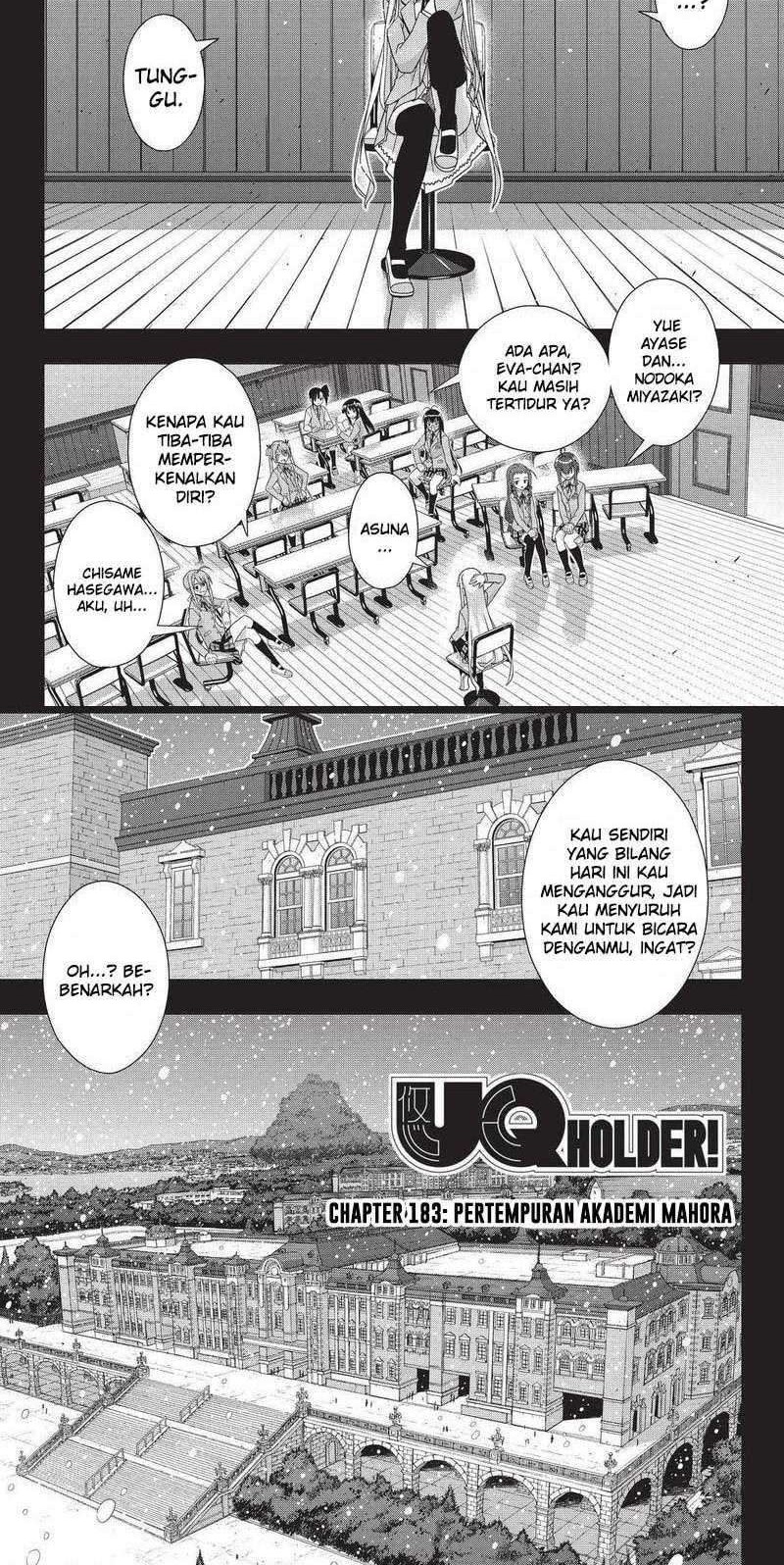 UQ Holder! Chapter 183.1 - halaman 2
