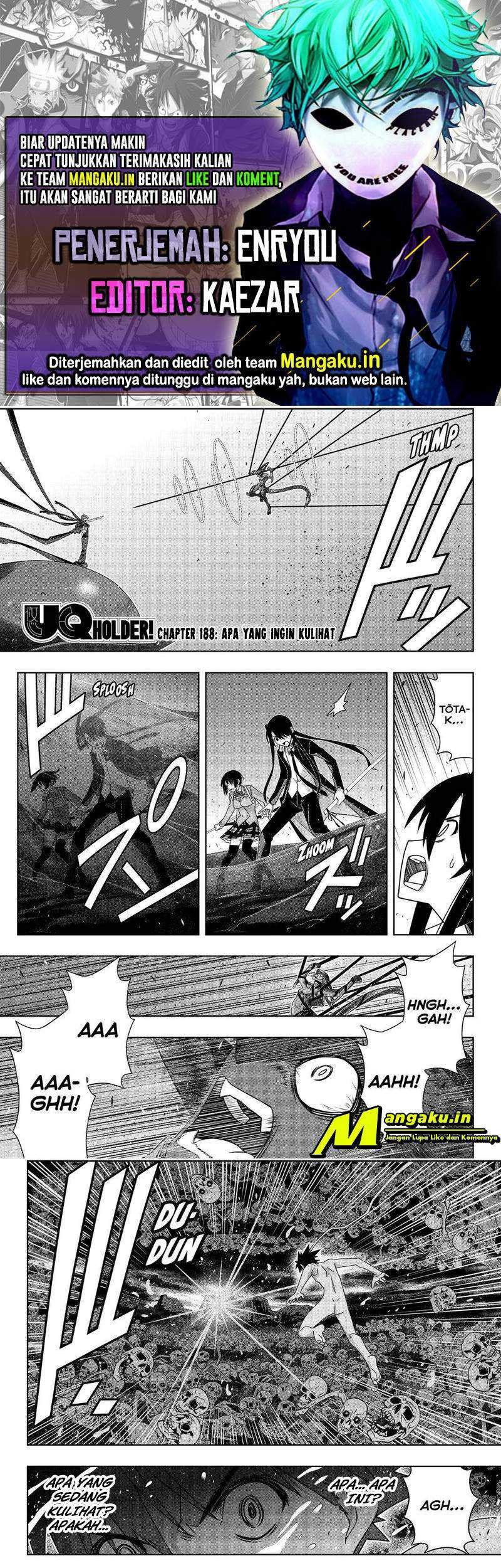 UQ Holder! Chapter 188 - halaman 1