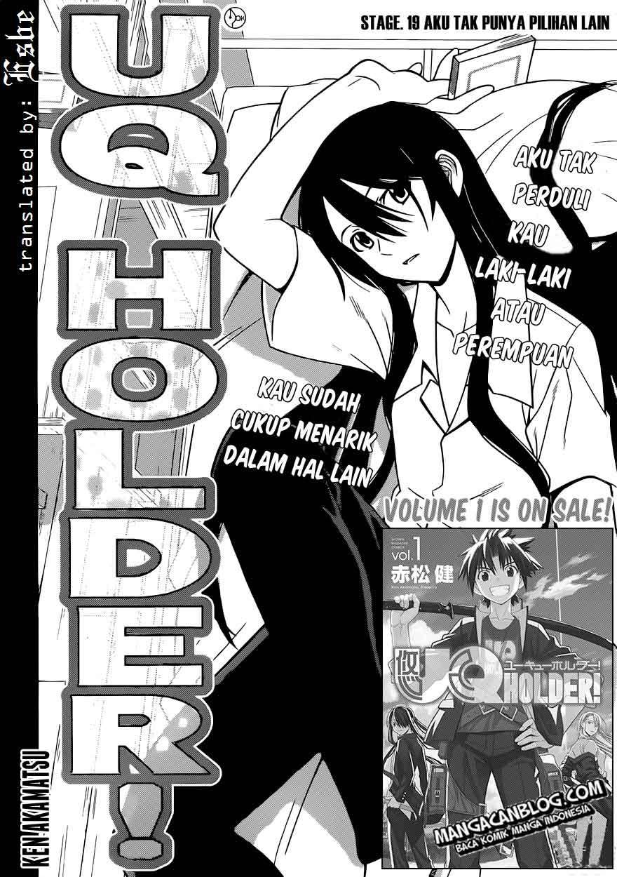 UQ Holder! Chapter 19 - halaman 3