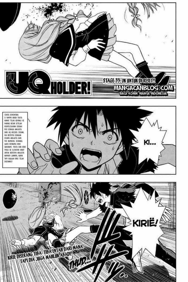 UQ Holder! Chapter 33 - halaman 2