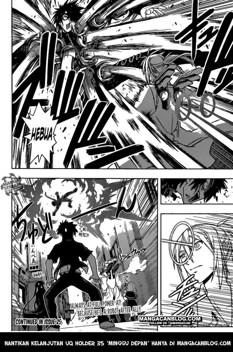 UQ Holder! Chapter 34 - halaman 16