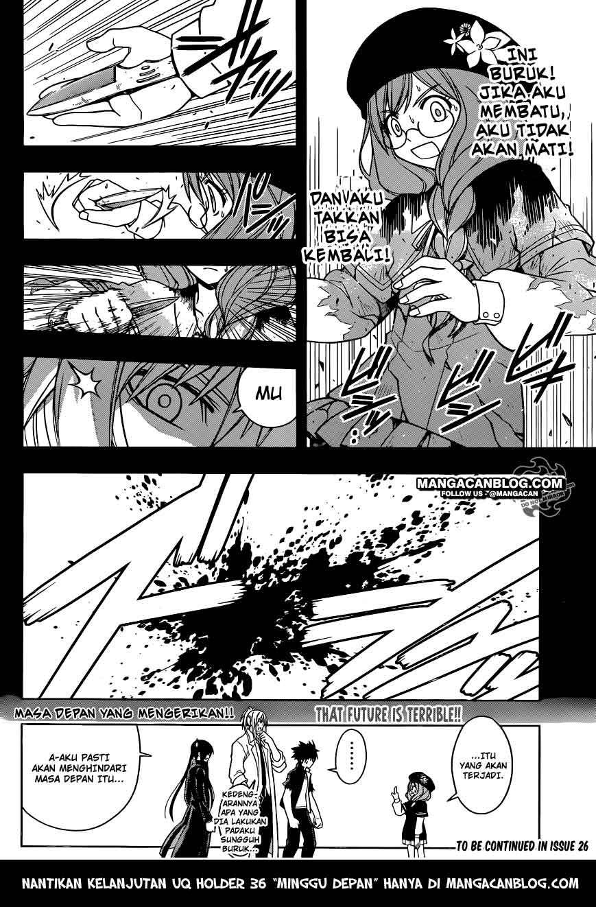 UQ Holder! Chapter 35 - halaman 17