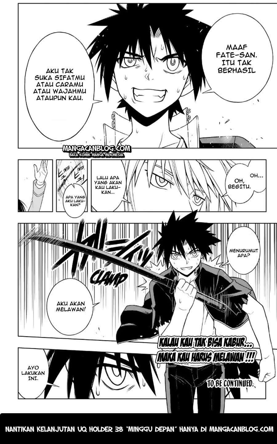 UQ Holder! Chapter 37 - halaman 16