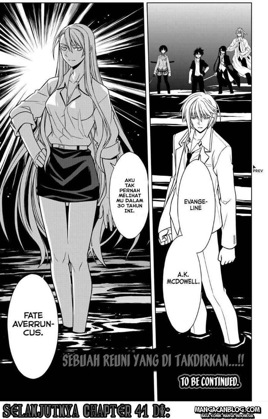 UQ Holder! Chapter 40 - halaman 21