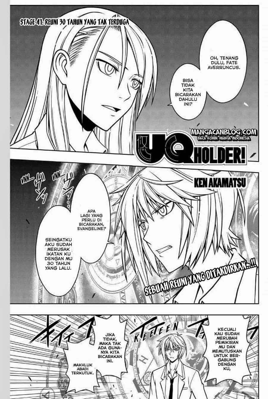 UQ Holder! Chapter 41 - halaman 1