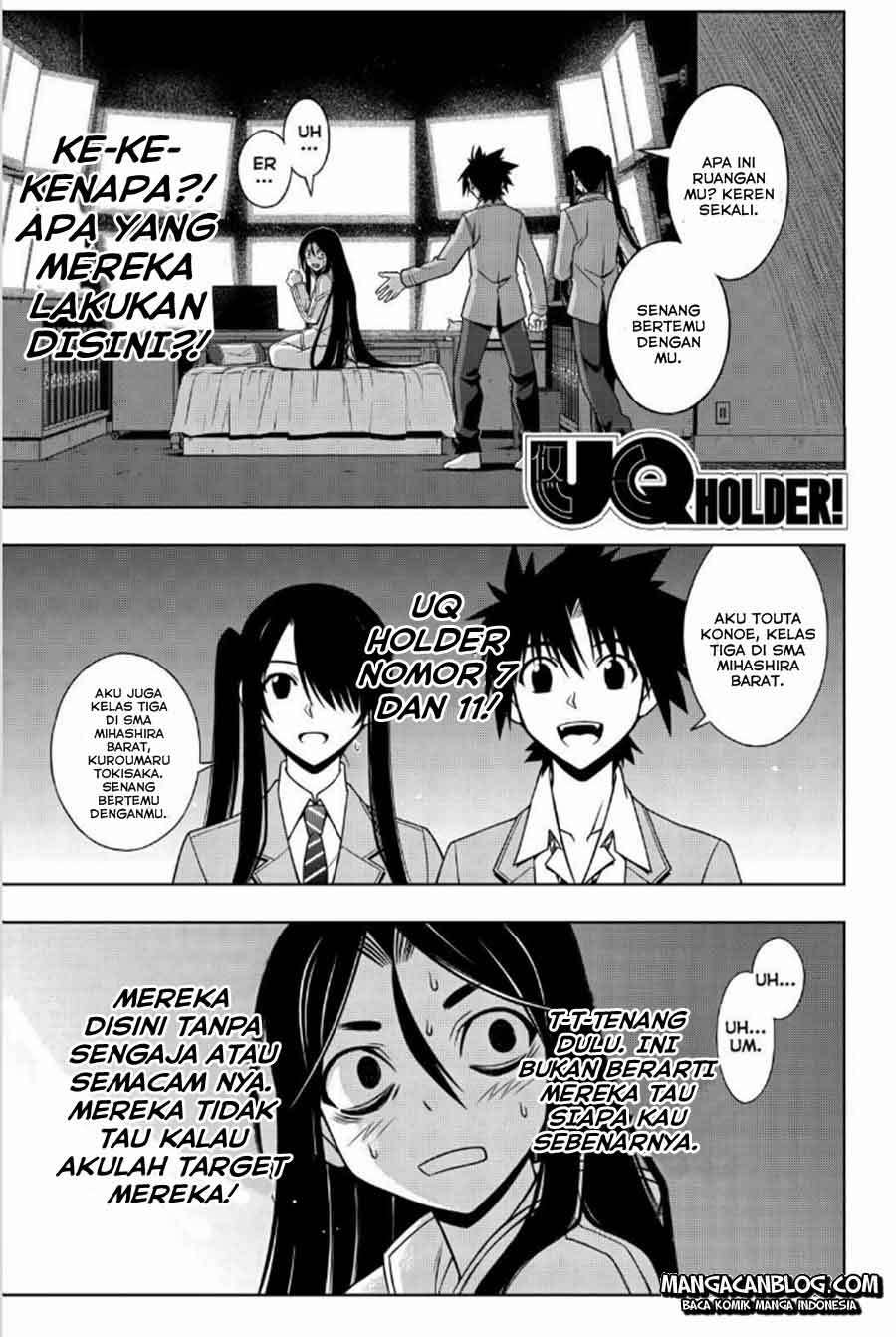 UQ Holder! Chapter 46 - halaman 1
