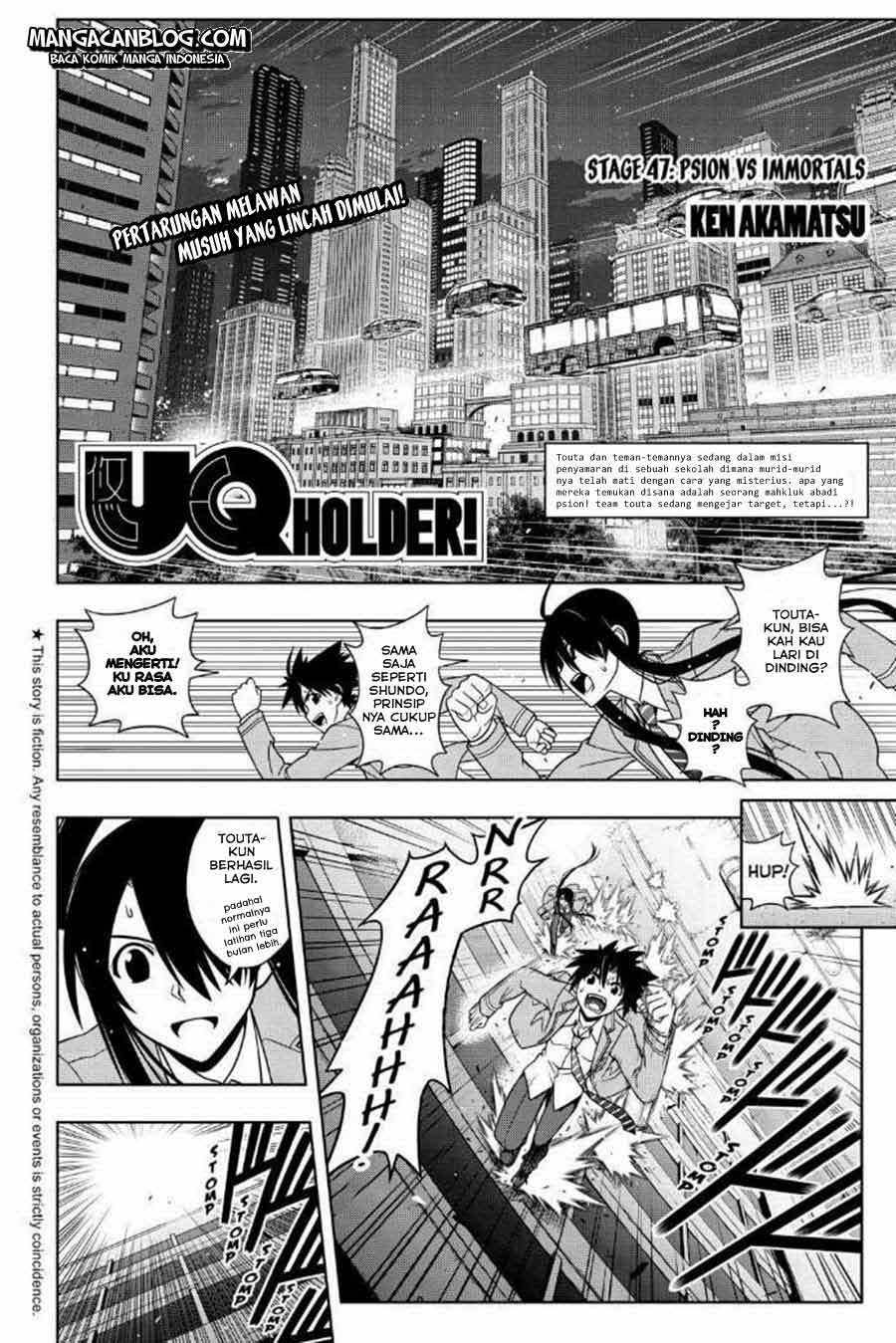 UQ Holder! Chapter 47 - halaman 3