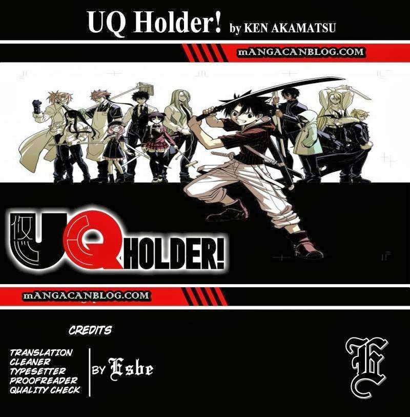 UQ Holder! Chapter 5 - halaman 1