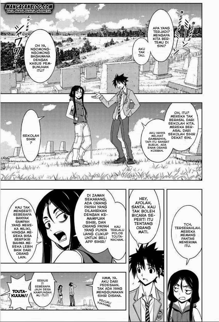 UQ Holder! Chapter 50 - halaman 12