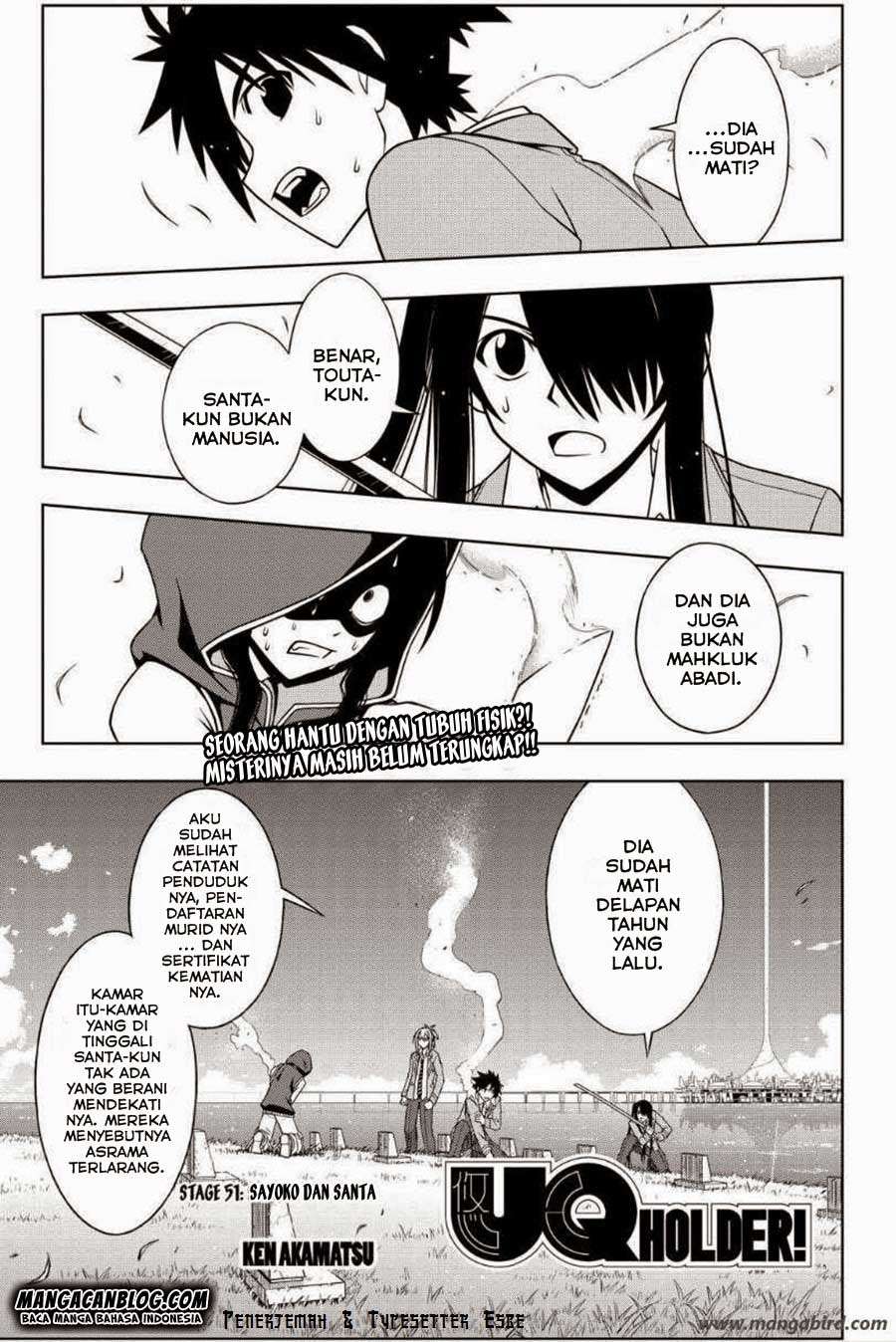 UQ Holder! Chapter 51 - halaman 1