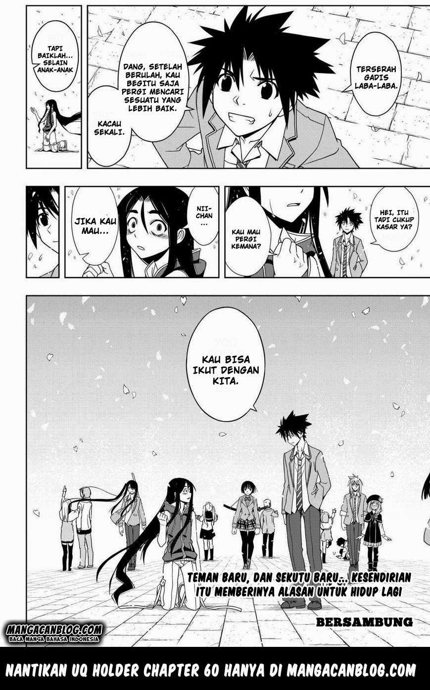 UQ Holder! Chapter 60 - halaman 19