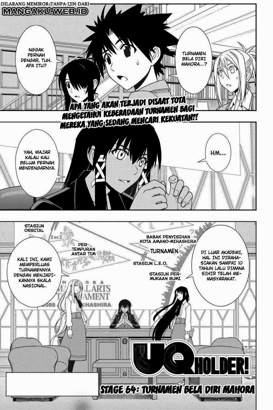 UQ Holder! Chapter 64 - halaman 2