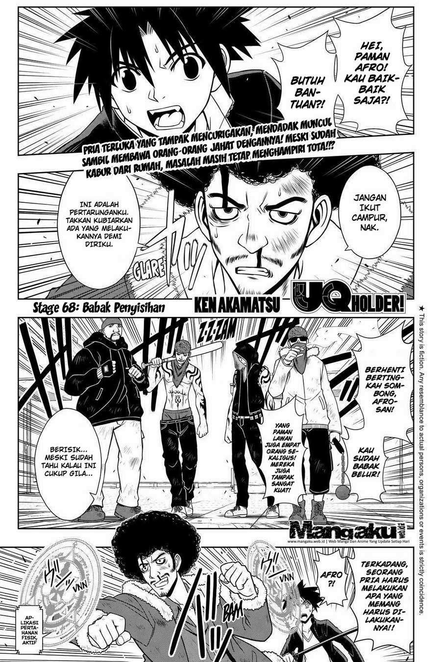 UQ Holder! Chapter 68 - halaman 2