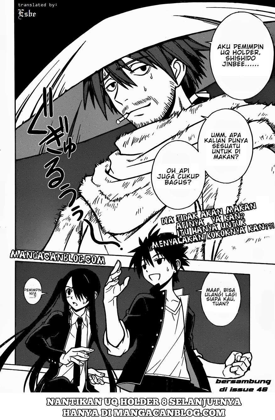 UQ Holder! Chapter 7 - halaman 16