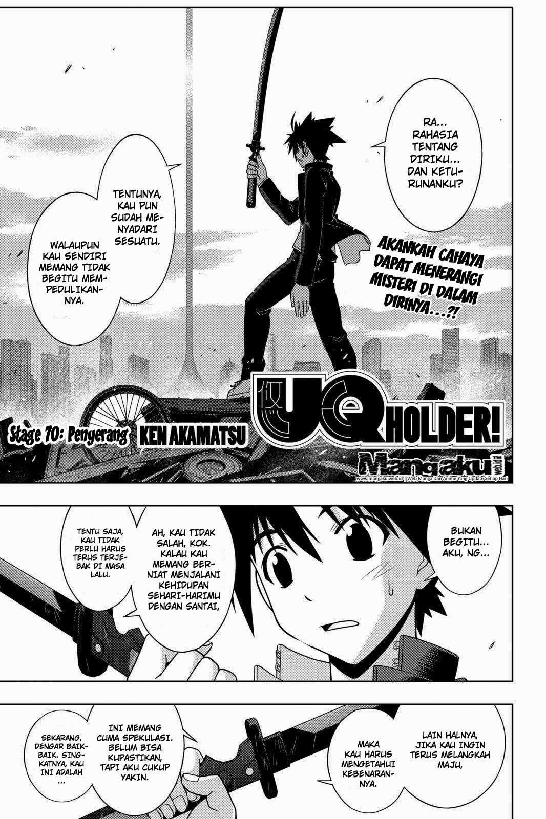 UQ Holder! Chapter 70 - halaman 2