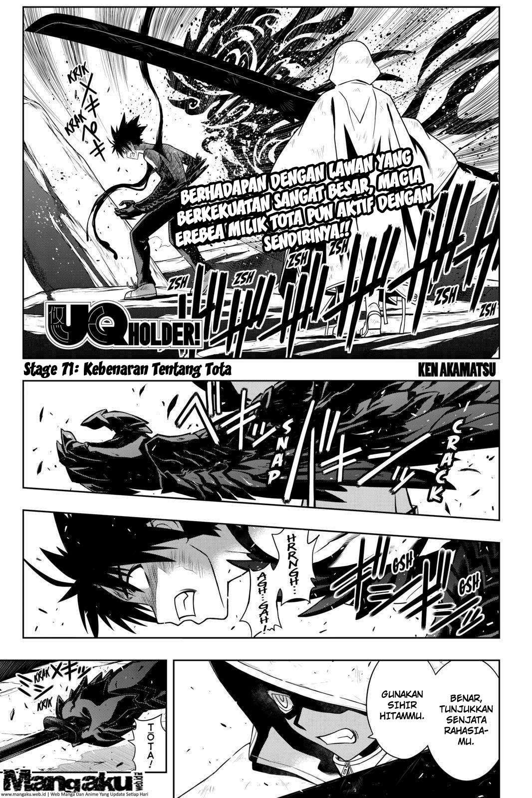 UQ Holder! Chapter 71 - halaman 2