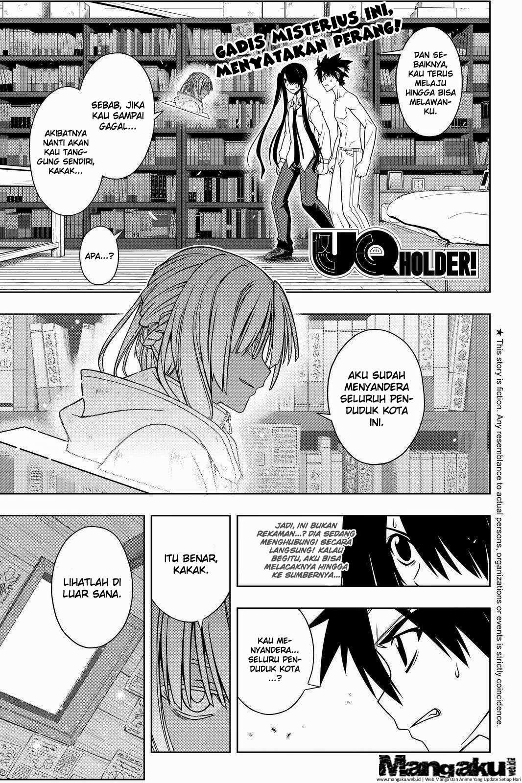 UQ Holder! Chapter 74 - halaman 2