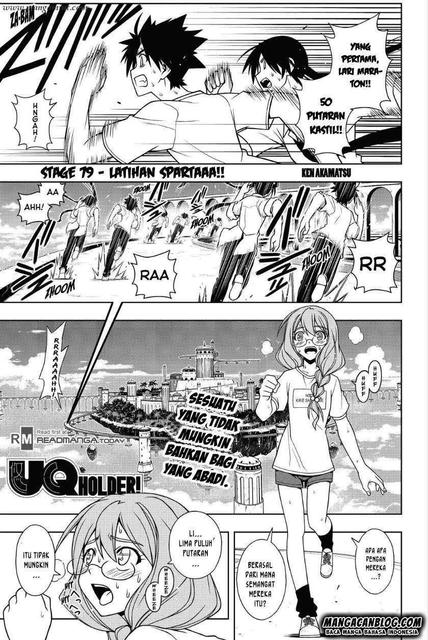 UQ Holder! Chapter 79 - halaman 1