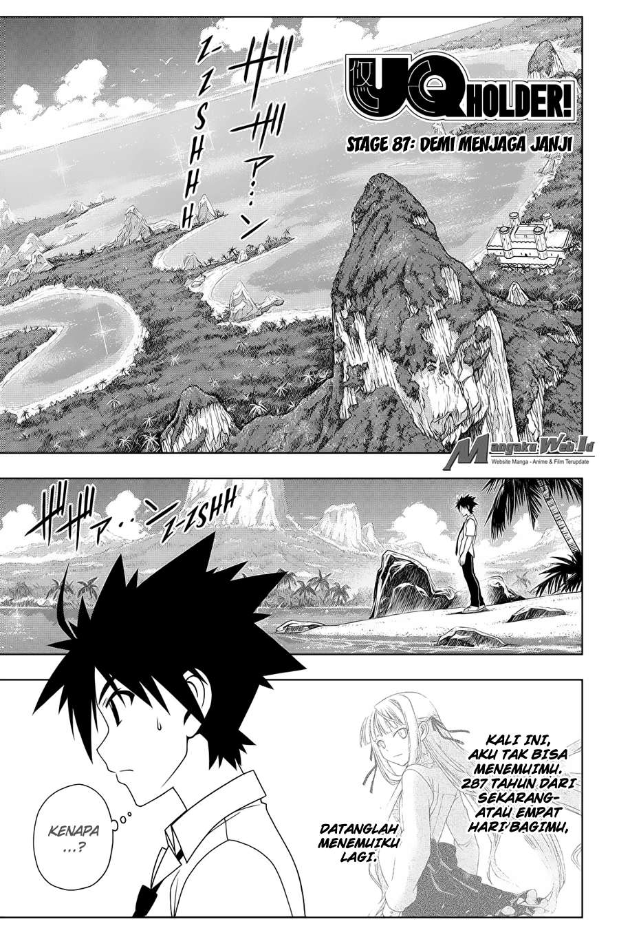 UQ Holder! Chapter 87 - halaman 1