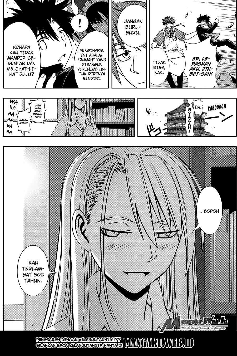 UQ Holder! Chapter 96 - halaman 16