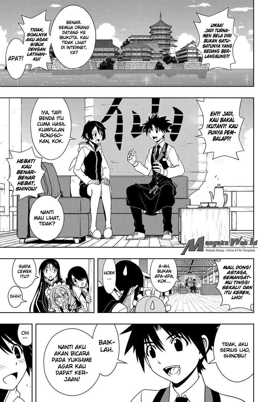 UQ Holder! Chapter 98 - halaman 3