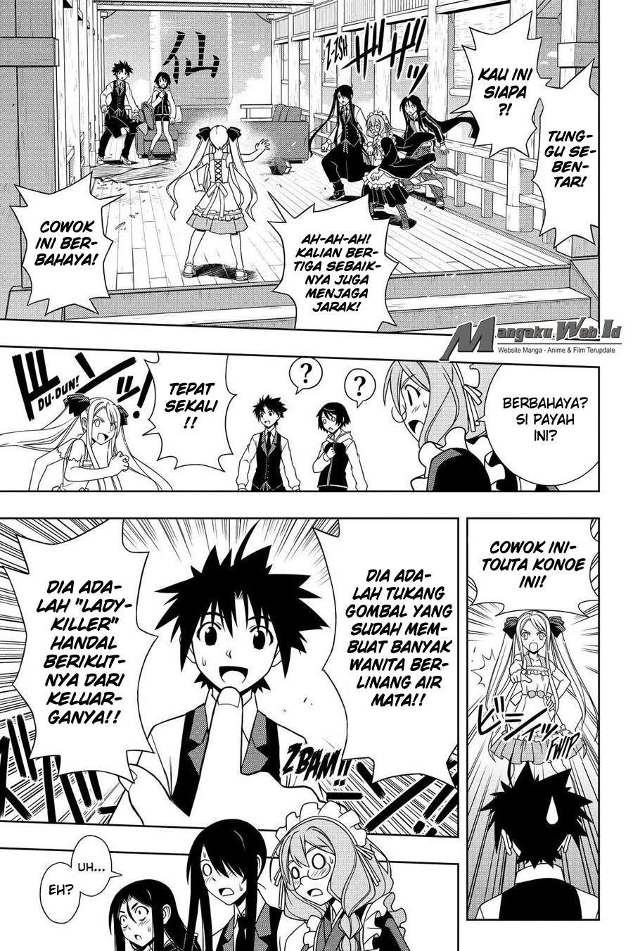 UQ Holder! Chapter 98 - halaman 7