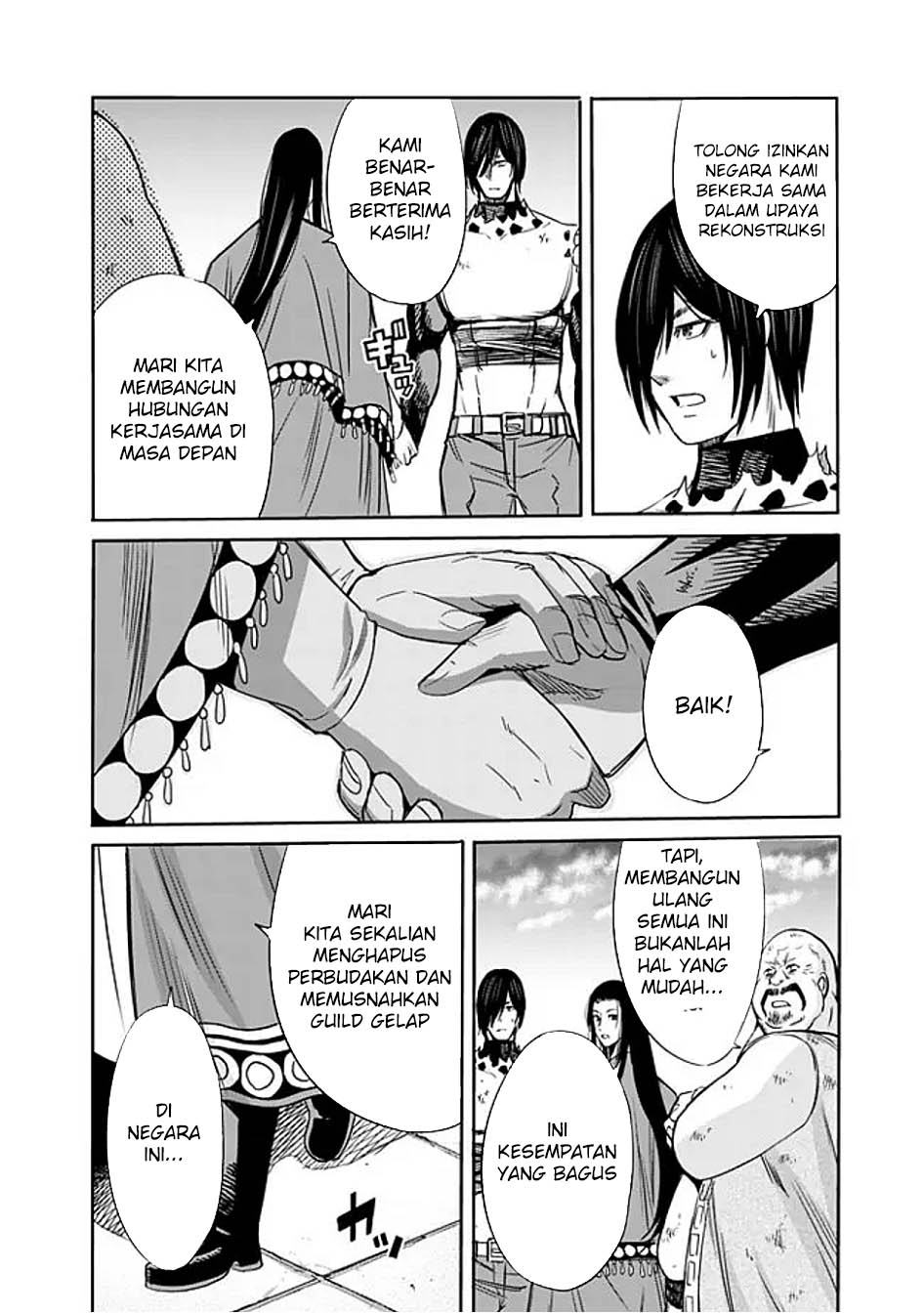 Uragirareta S Rank Boukensha no Ore wa, Aisuru Dorei no Kanojora to Tomoni Dorei dake no Harem Guild o Tsukuru Chapter 110 - halaman 12