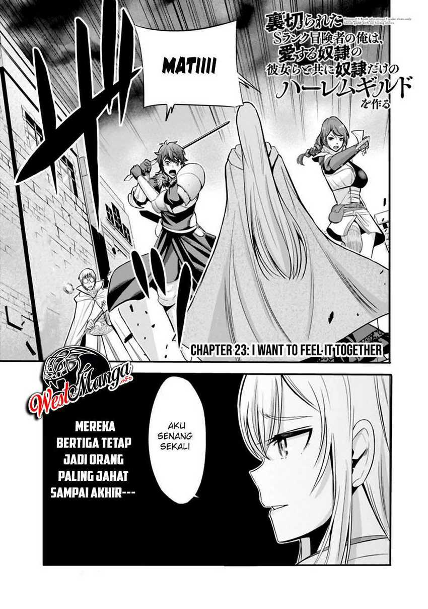 Uragirareta S Rank Boukensha no Ore wa, Aisuru Dorei no Kanojora to Tomoni Dorei dake no Harem Guild o Tsukuru Chapter 23 - halaman 3