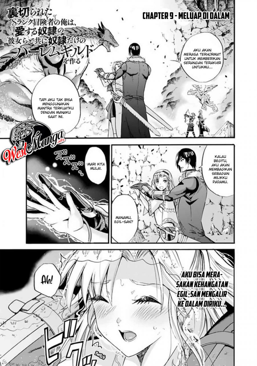 Uragirareta S Rank Boukensha no Ore wa, Aisuru Dorei no Kanojora to Tomoni Dorei dake no Harem Guild o Tsukuru Chapter 9 - halaman 2