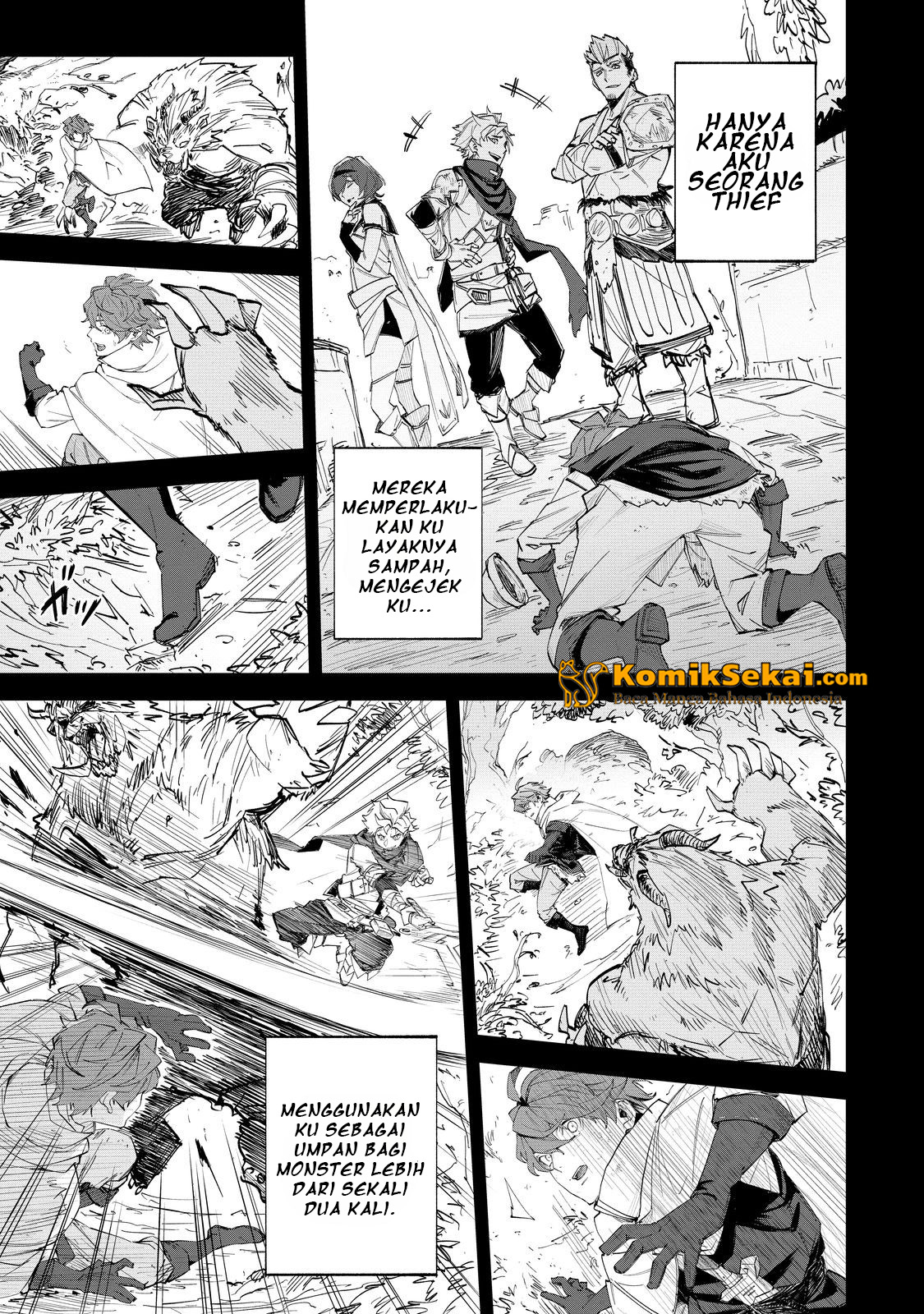 Uragirareta Touzoku, Kaitou Maou ni Natte Sekai wo Shouaku suru Chapter 1.2 - halaman 6