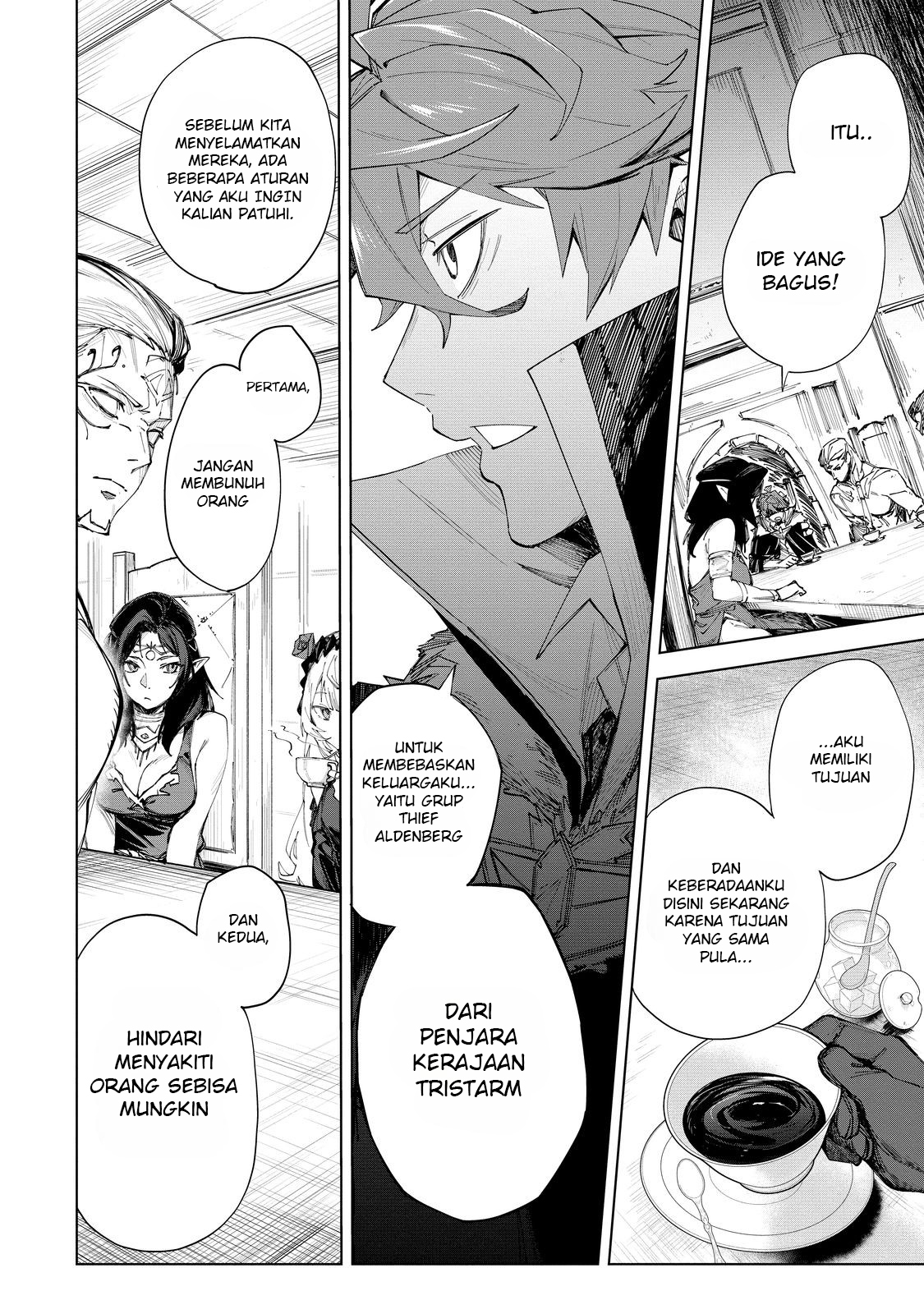 Uragirareta Touzoku, Kaitou Maou ni Natte Sekai wo Shouaku suru Chapter 2 - halaman 34