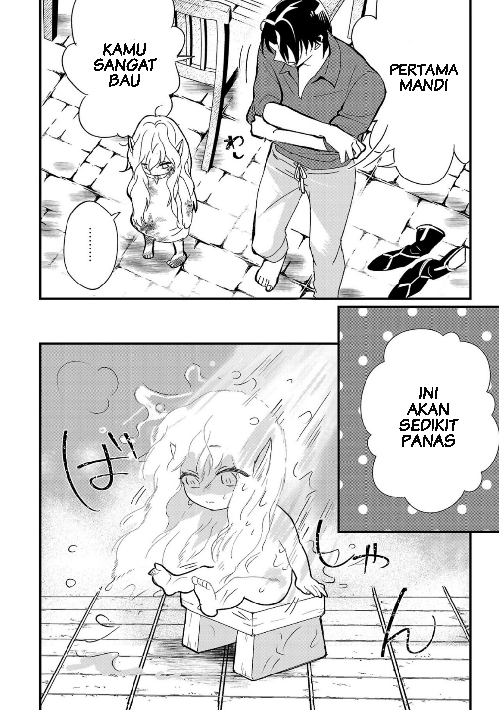 Urenokori no Dorei Elf wo Hirotta node, Musume ni Suru Koto ni Shita Chapter 2 - halaman 4