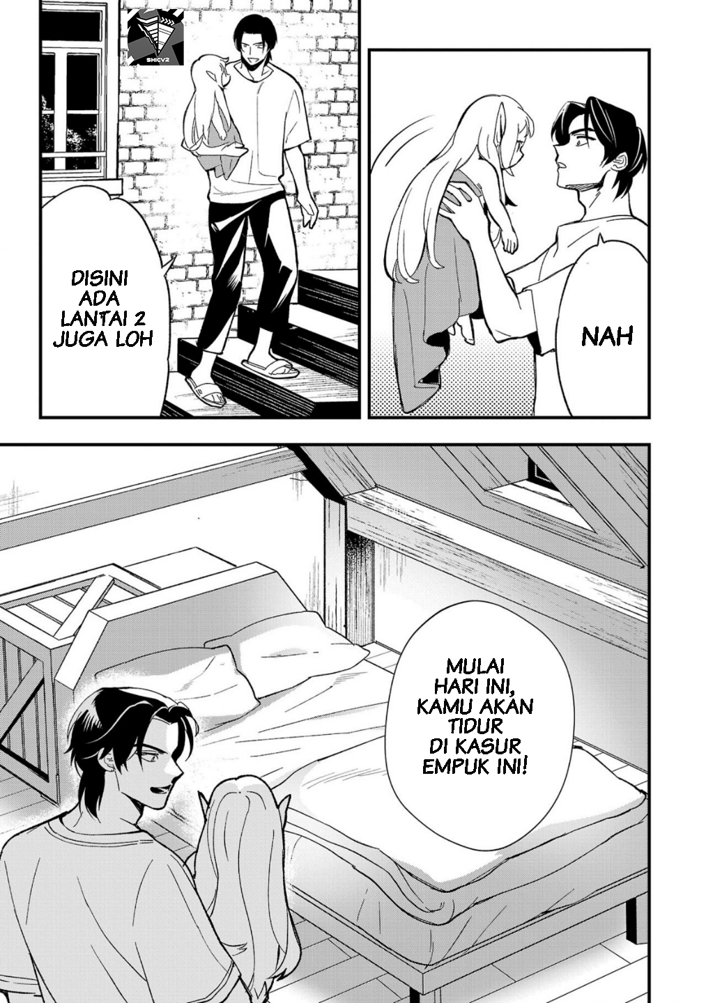 Urenokori no Dorei Elf wo Hirotta node, Musume ni Suru Koto ni Shita Chapter 2 - halaman 9