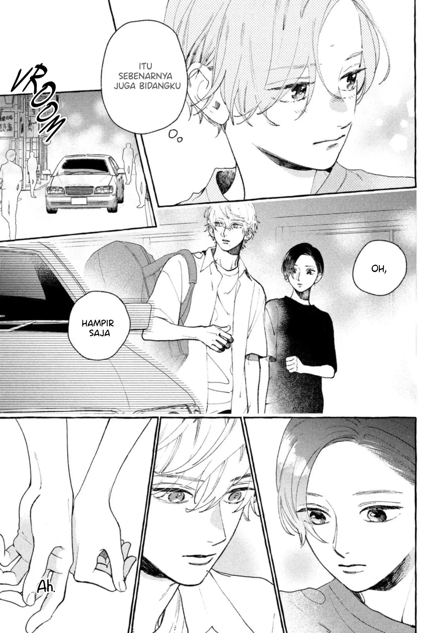 Uruwashi no Yoi no Tsuki Chapter 11.5 - halaman 14