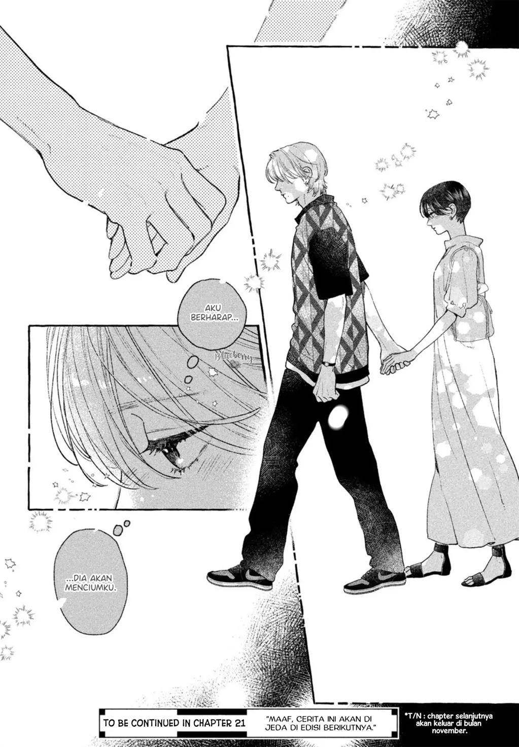 Uruwashi no Yoi no Tsuki Chapter 20 - halaman 41