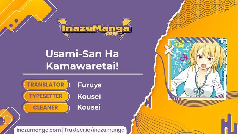 Usami-san wa Kamawaretai! Chapter 3 - halaman 1